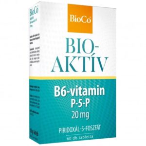 BioCo Bioaktív B6-vitamin P-5-P tabletta - 60db