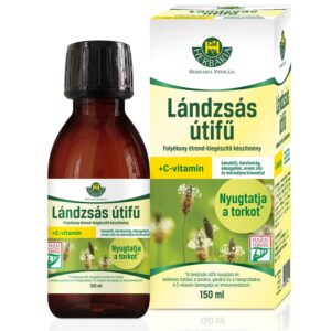 Herbária Lándzsás útifű + C-vitamin szirup - 150ml
