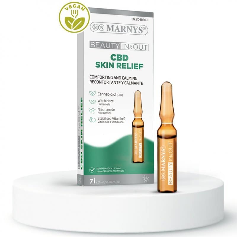 Marnys CBD Skin Relief Ampulla az érzékeny bőr megnyugtatására - 7x2ml