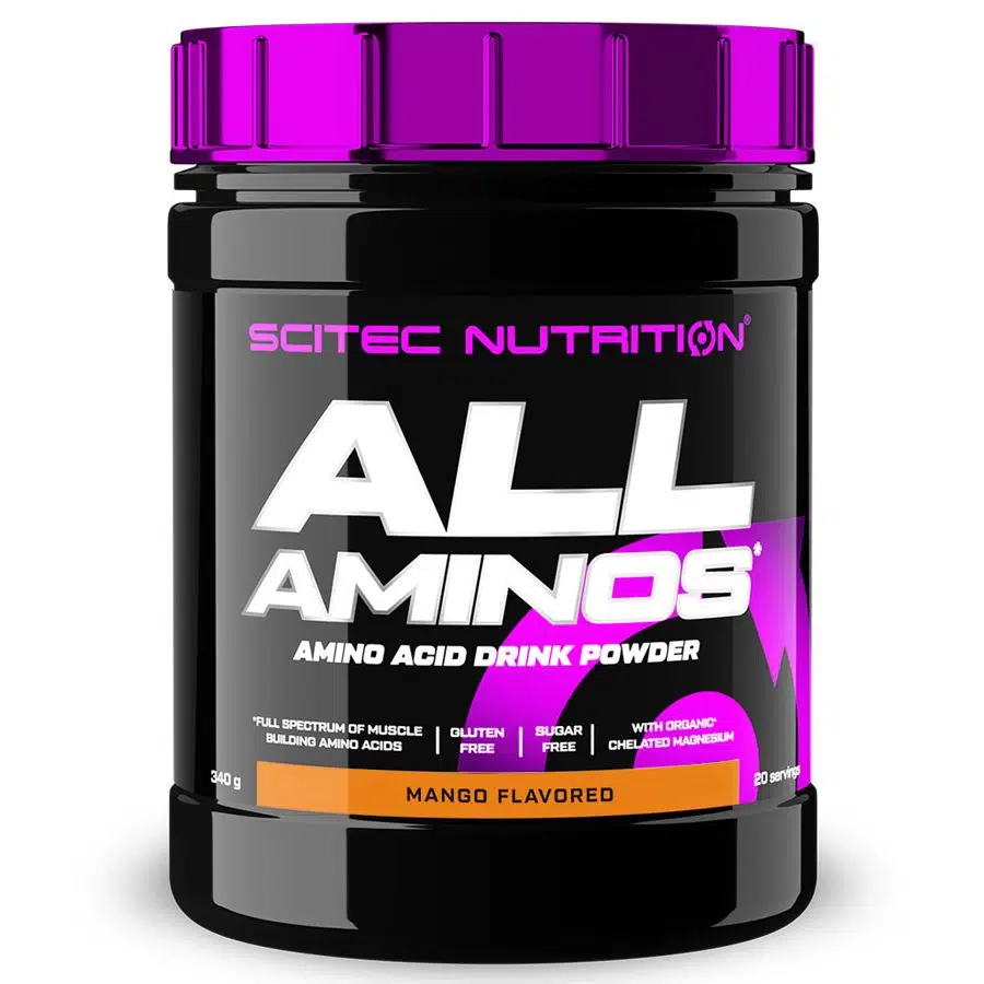 Scitec Nutrition All Aminos mangó ízű italpor - 340g Scitec Nutrition All Aminos mangó ízű italpor - 340g