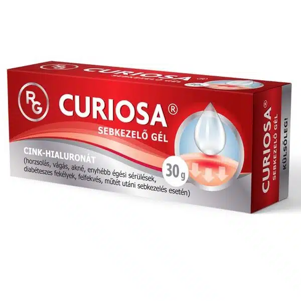 Curiosa sebkezelő gél - 30g Curiosa sebkezelő gél - 30g