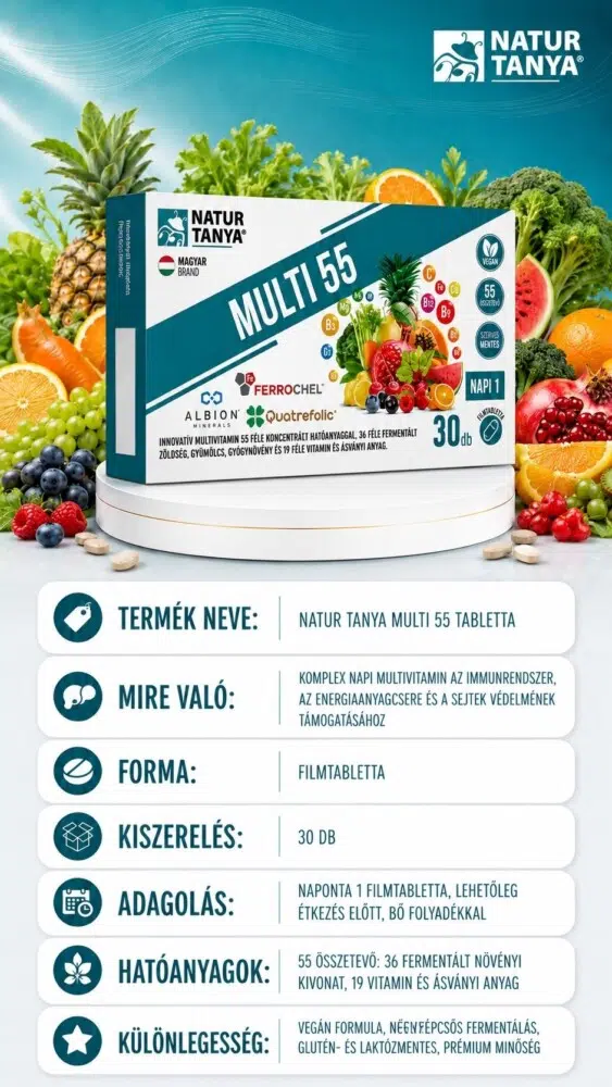 Natur Tanya Máriatövis Max + Kolin tabletta