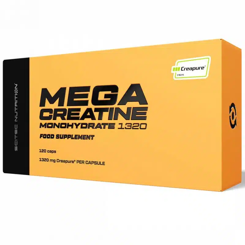 Scitec Nutrition Mega Creatine Monohydrate kapszula - 120db Scitec Nutrition Mega Creatine Monohydrate kapszula - 120db
