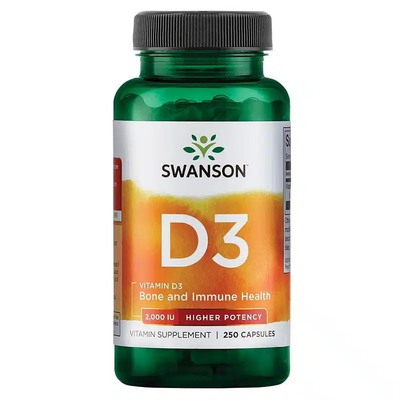 Swanson D3-vitamin 2000NE kapszula - 250db Swanson D3-vitamin 2000NE kapszula - 250db
