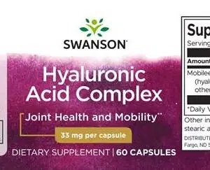 Swanson Hyaluronsav kollagénnel kapszula - 60