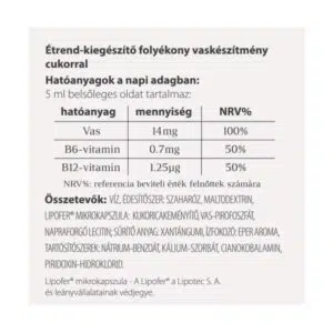 Vitaking VitaFer mikrokapszulázott vas készítmény - 120ml - Image 2