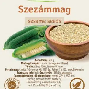 Biomenü bio Szezámmag - 250g - Image 3