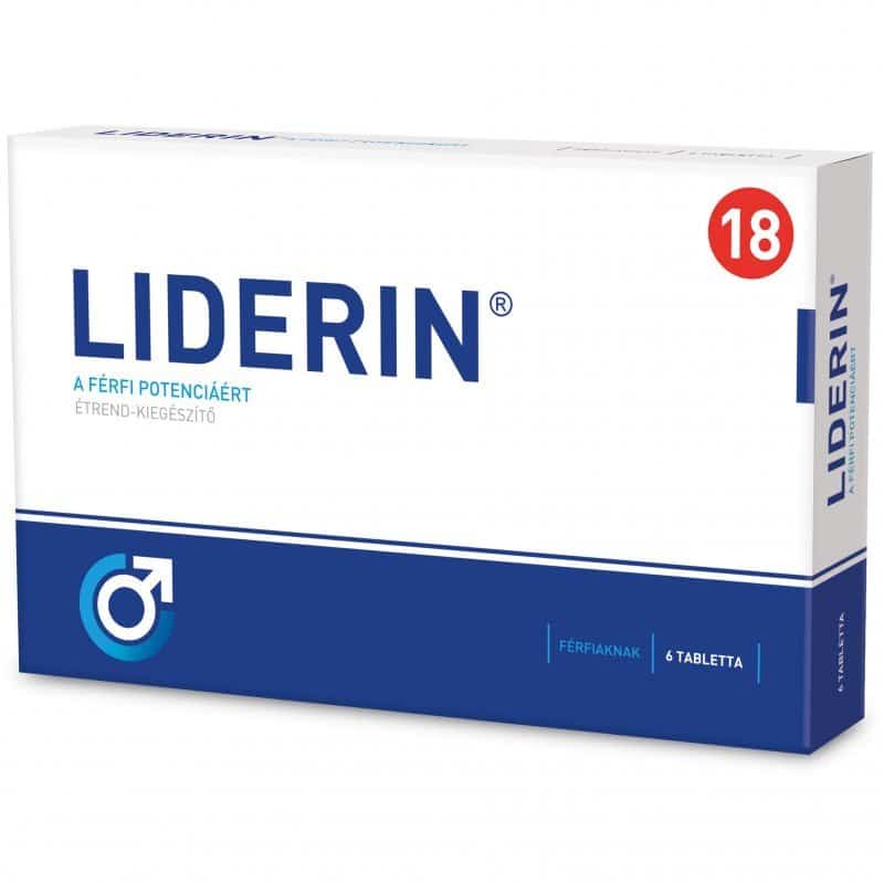 Liderin Ginzeng, fenyőgyökér és maca gyökér kivonat tabletta - 6db Liderin Ginzeng, fenyőgyökér és maca gyökér kivonat tabletta - 6db