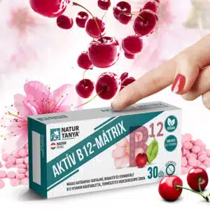 Natur Tanya Aktív B12-Mátrix rágótabletta - 30db Natur Tanya Aktív B12-Mátrix rágótabletta - 30db