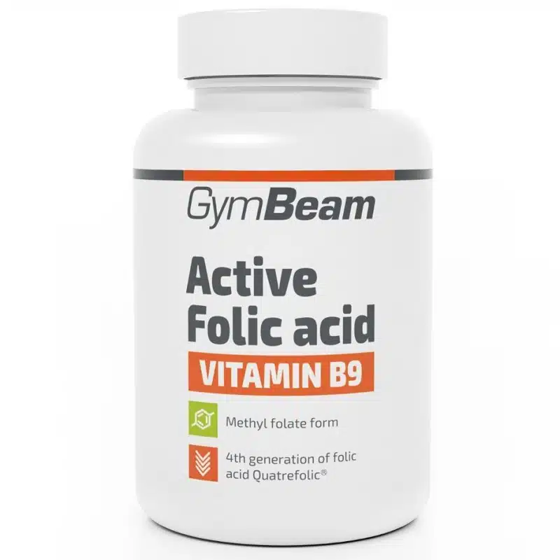 GymBeam Active Folic Acid (B-9 vitamin) kapszula - 60db GymBeam Active Folic Acid (B-9 vitamin) kapszula - 60db
