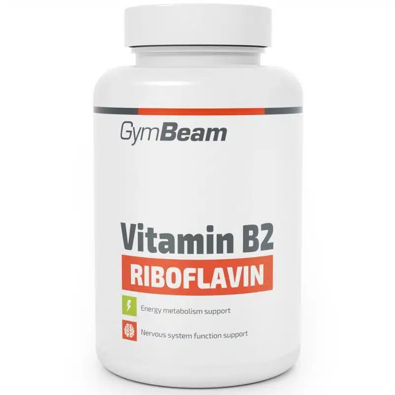 GymBeam B2-vitamin (Riboflavin) kapszula - 90db GymBeam B2-vitamin (Riboflavin) kapszula - 90db