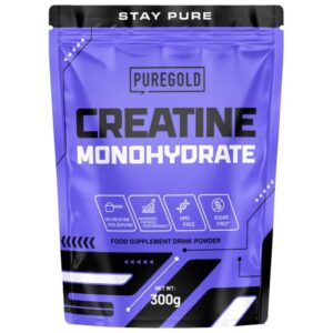 Pure Gold Creatine Monohydrate Cola ízű italpor - 300g