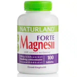 Naturland Magnesii Fotre - Magnézium tabletta - 100db