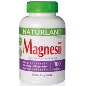 Naturland Magnesii - Magnézium tabletta - 100db