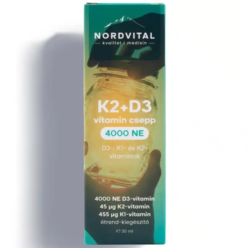 Nordvital D3+K2 csepp Nordvital D3+K2 csepp
