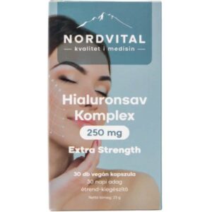 Nordvital Hialuronsav komplex kapszula - 30db