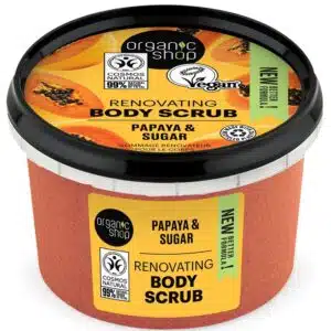 Organic Shop Bőrradír bio papayával és cukorral - 250ml