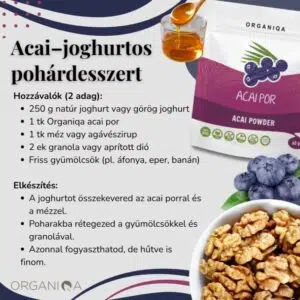 Organiqa Bio Acai por - 60g - Image 2 Organiqa Bio Acai por - 60g - Image 2