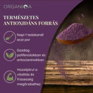 Organiqa Bio Acai por - 60g - Image 5 Organiqa Bio Acai por - 60g - Image 5