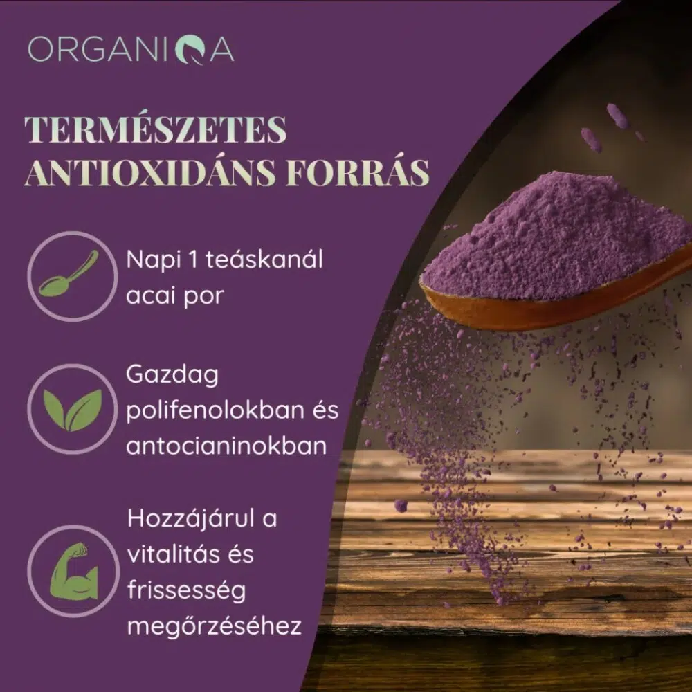 Organiqa Bio Acai por - 60g - Image 5 Organiqa Bio Acai por - 60g - Image 5