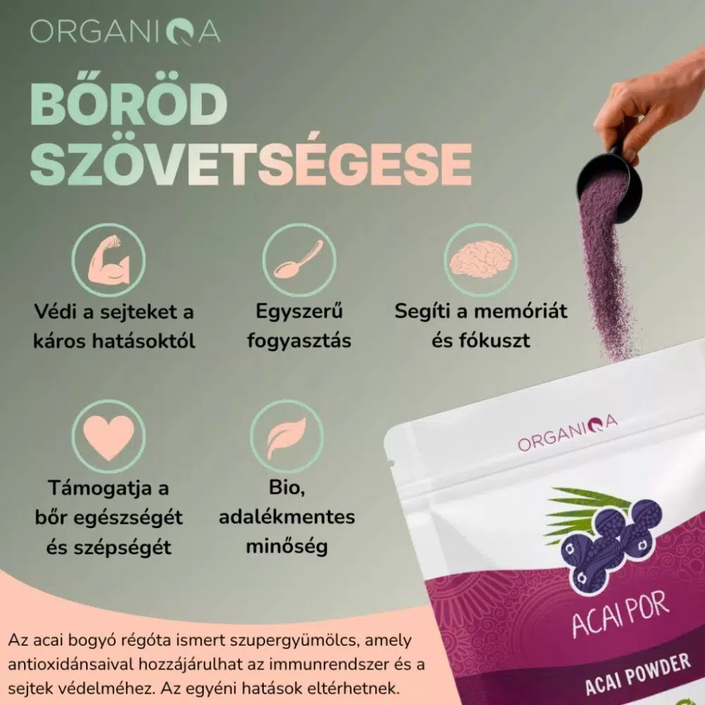 Organiqa Bio Acai por - 60g - Image 6 Organiqa Bio Acai por - 60g - Image 6
