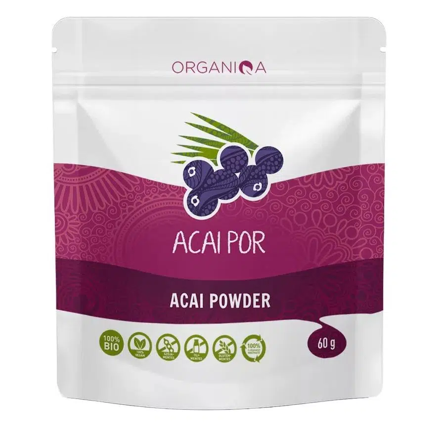 Organiqa Bio Acai por - 60g Organiqa Bio Acai por - 60g