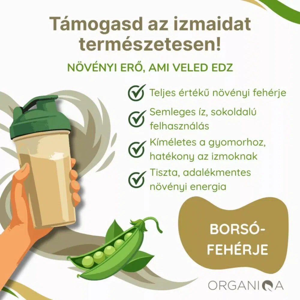 Organiqa Bio Borsófehérje por - 200g - Image 5 Organiqa Bio Borsófehérje por - 200g - Image 5