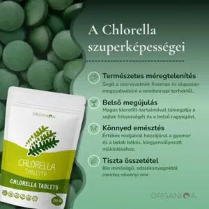 Organiqa Bio Chlorella tabletta -  250db - Image 7