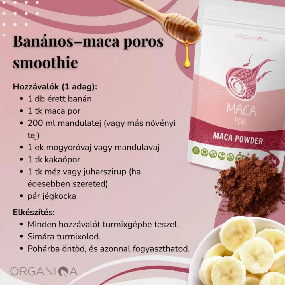 Organiqa Bio Maca por - 125g - Image 2 Organiqa Bio Maca por - 125g - Image 2