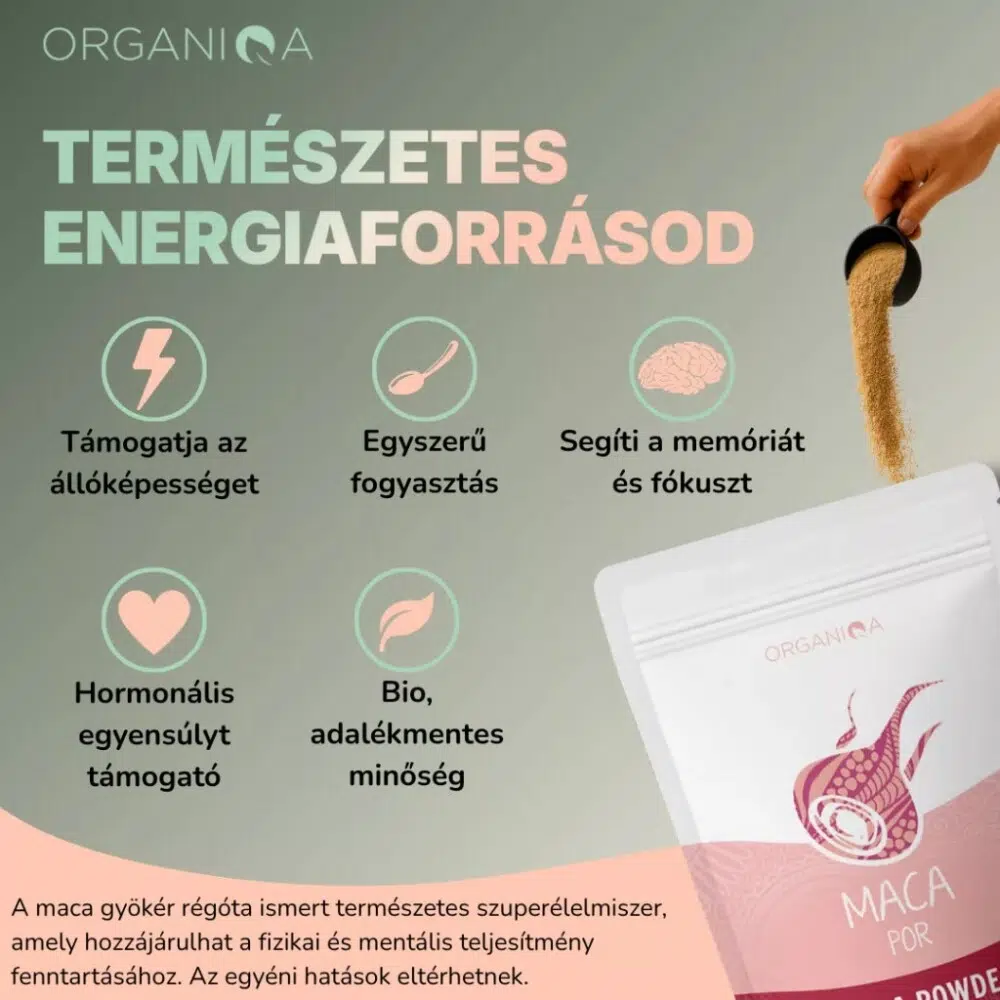 Organiqa Bio Maca por - 125g - Image 6 Organiqa Bio Maca por - 125g - Image 6