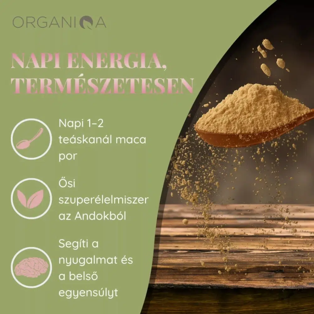 Organiqa Bio Maca por - 125g - Image 7 Organiqa Bio Maca por - 125g - Image 7