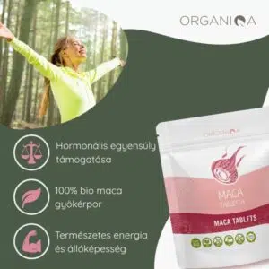 Organiqa Bio Maca tabletta - 120db - Image 3