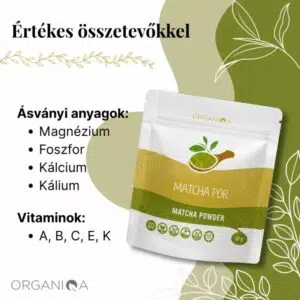 Organiqa Bio Matcha por - 60g - Image 3