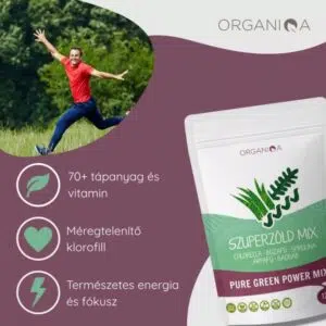 Organiqa Bio Pure green power - 125g - Image 4