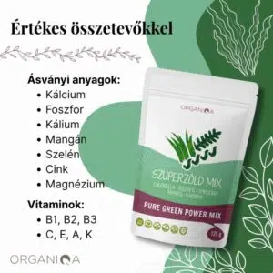 Organiqa Bio Pure green power - 125g - Image 5