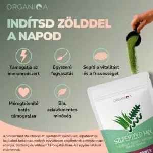 Organiqa Bio Pure green power - 125g - Image 6