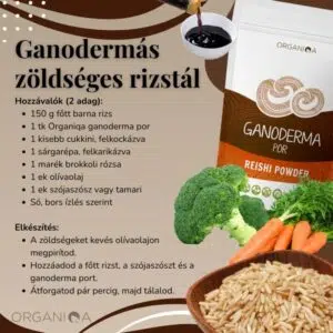 Organiqa Bio Reishi-Ganoderma por - 125g - Image 2 Organiqa Bio Reishi-Ganoderma por - 125g - Image 2