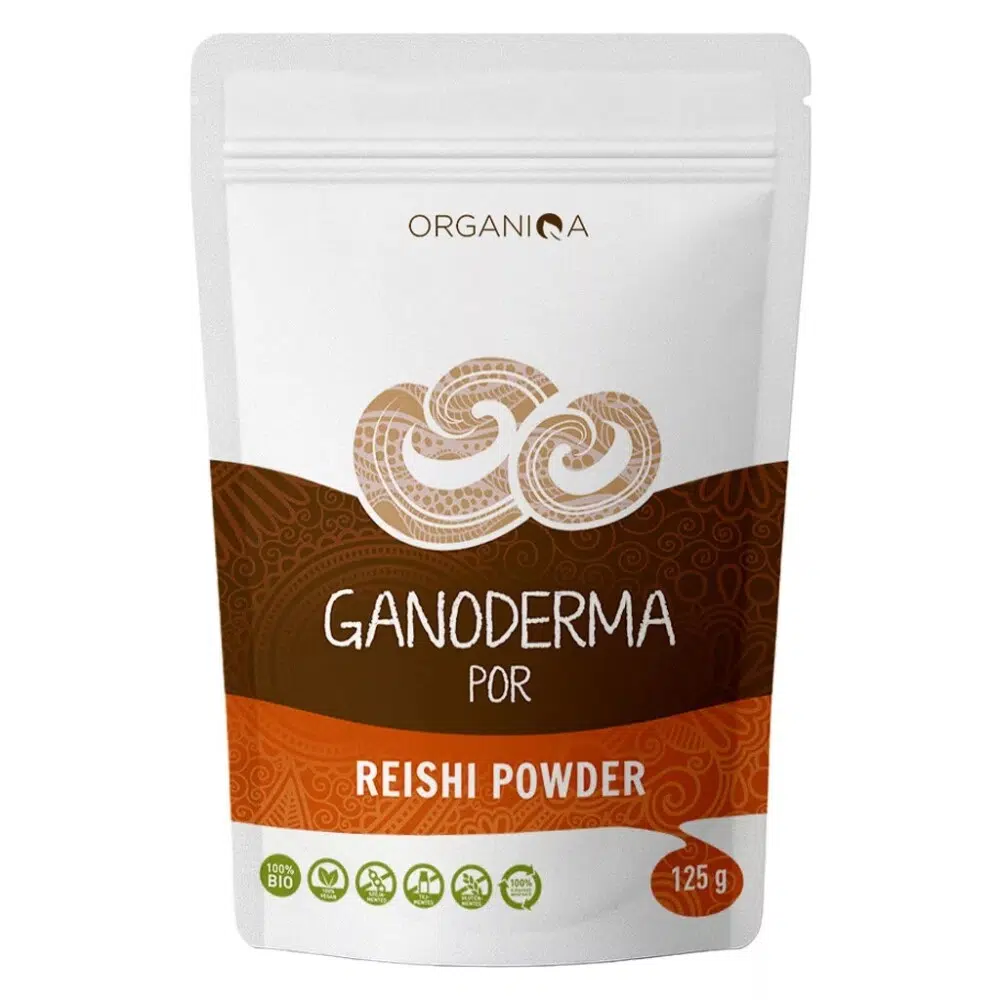 Organiqa Bio Reishi-Ganoderma por - 125g Organiqa Bio Reishi-Ganoderma por - 125g