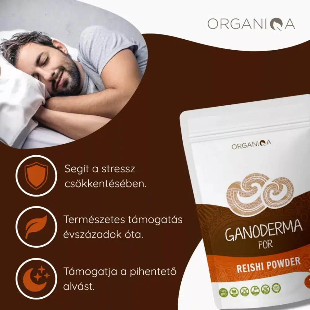 Organiqa Bio Reishi-Ganoderma por - 125g - Image 4 Organiqa Bio Reishi-Ganoderma por - 125g - Image 4