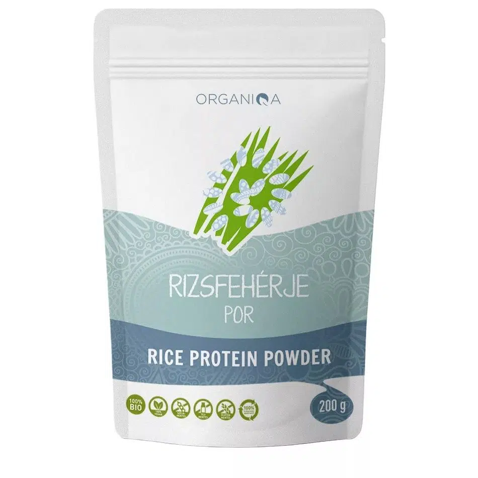 Organiqa Bio Rizsfehérje por - 200g Organiqa Bio Rizsfehérje por - 200g
