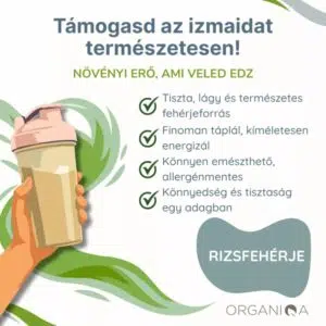 Organiqa Bio Rizsfehérje por - 200g - Image 5 Organiqa Bio Rizsfehérje por - 200g - Image 5