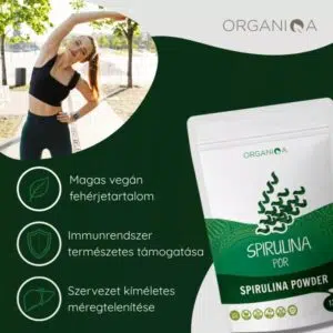 Organiqa Bio Spirulina alga por - 125g - Image 4