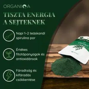 Organiqa Bio Spirulina alga por - 125g - Image 5