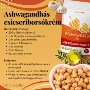 Organiqa Bio nyers Ashwagandha por - 125g - Image 2
