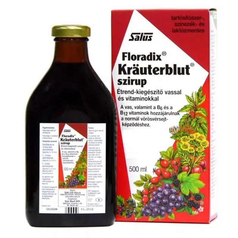 Salus Floradix Krauterblut szirup - 500ml Salus Floradix Krauterblut szirup - 500ml