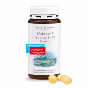 Sanct Bernhard Omega-3 Supra 1000mg halolaj kapszula - 120 db