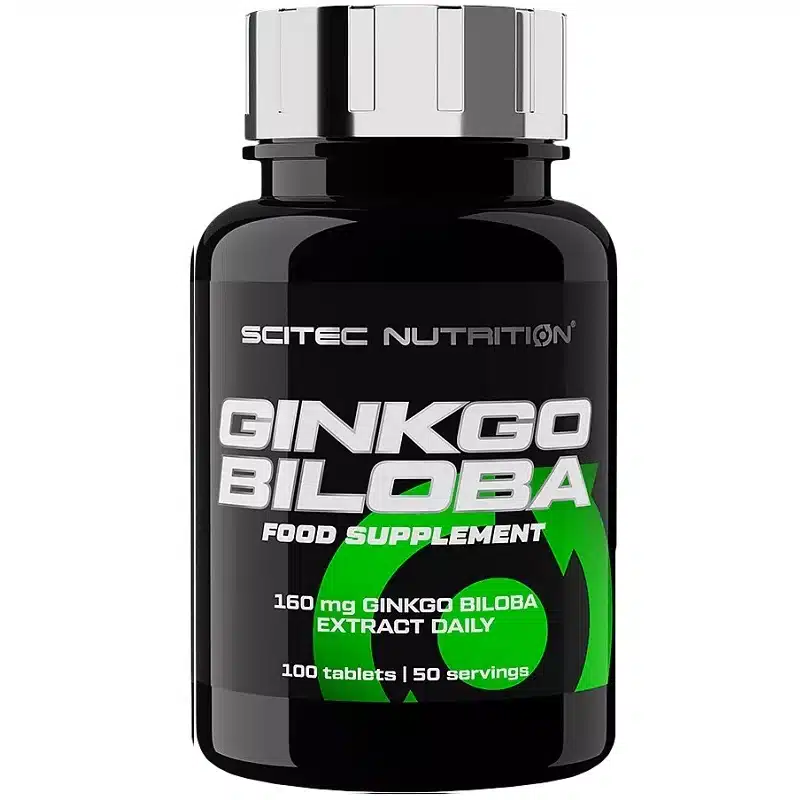 Scitec Essentials Ginkgo Biloba tabletta - 100 db Scitec Essentials Ginkgo Biloba tabletta - 100 db
