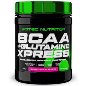 Scitec Nutrition BCAA+Glutamine Xpress gyümölcsös rágógumi - 300g
