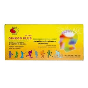 Sun Moon Big Star Ginkgo és Rodiola Eleutheroval ampulla - 10x10ml