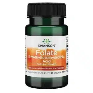 Swanson Folate (Folát) kapszula - 30db